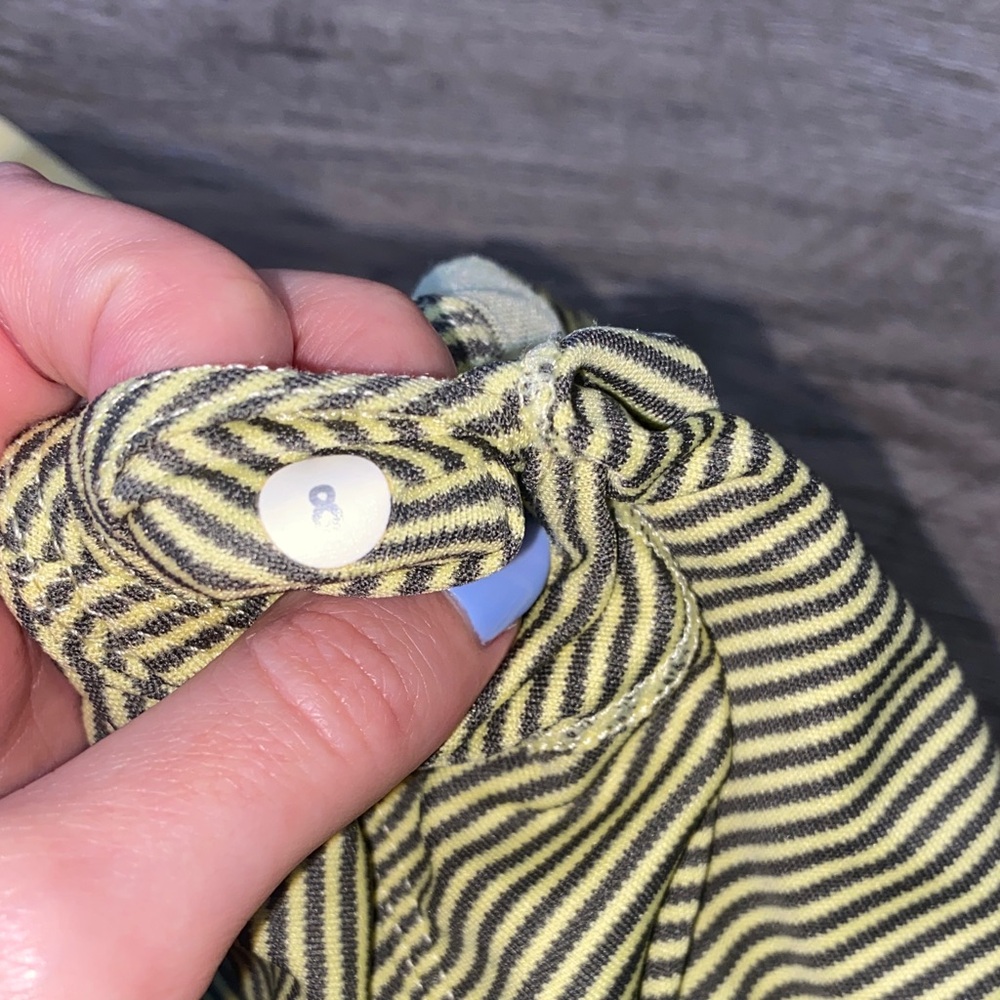 Lululemon Athletica Yellow and Black Striped Tank Top - Picture 4 of 4